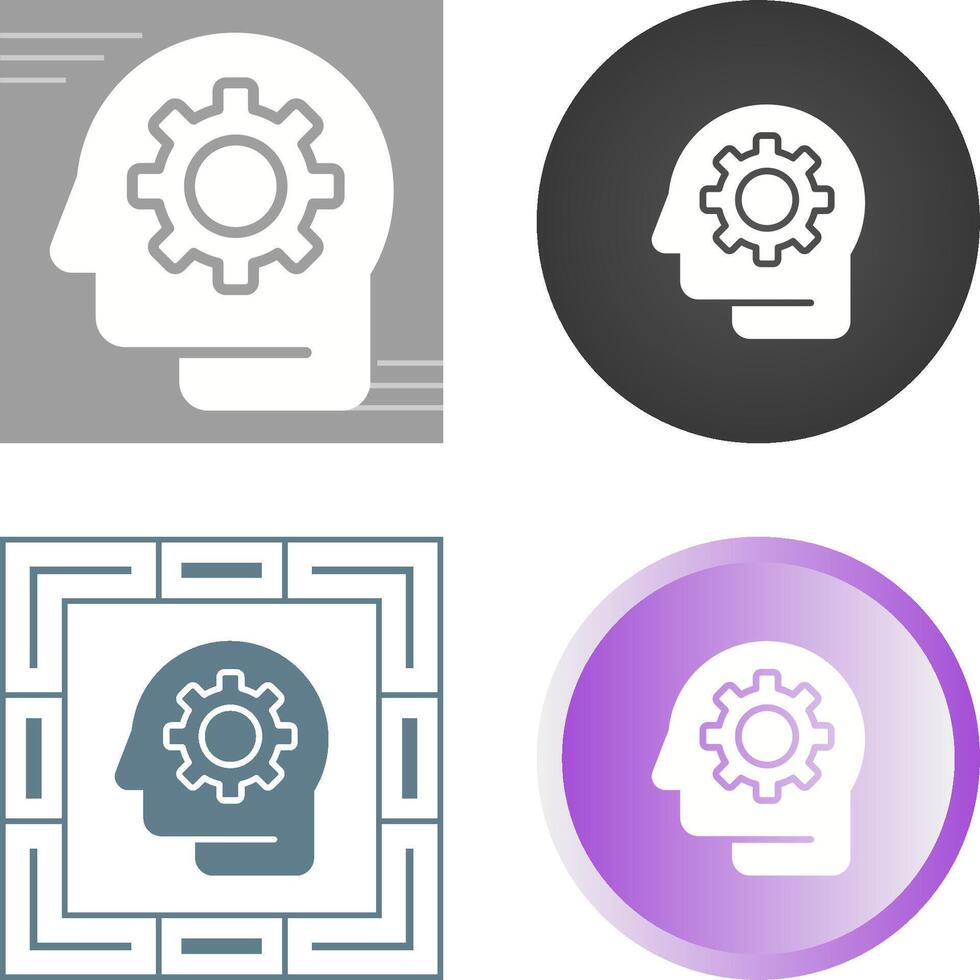 Design Thinking Process Vector Icon