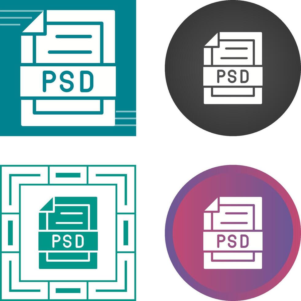 Psd File Vector Icon