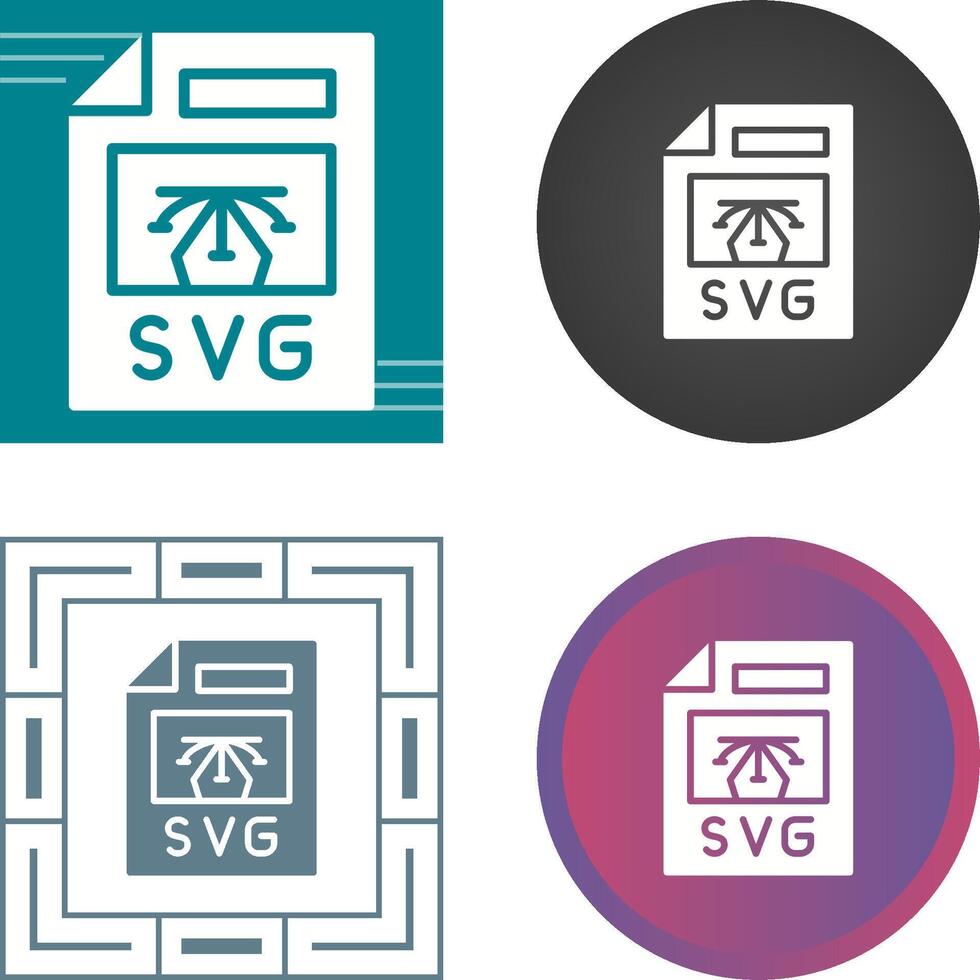 svg archivo vector icono