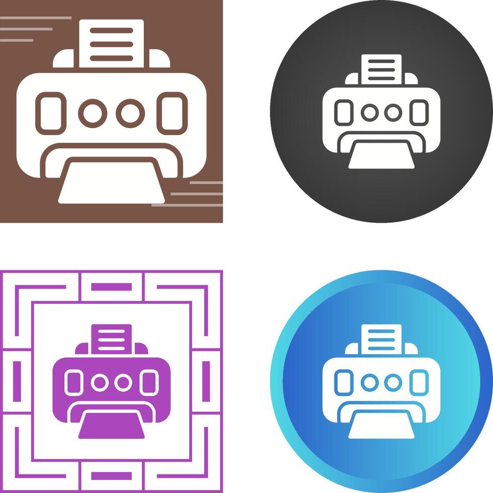 Printer Vector Icon
