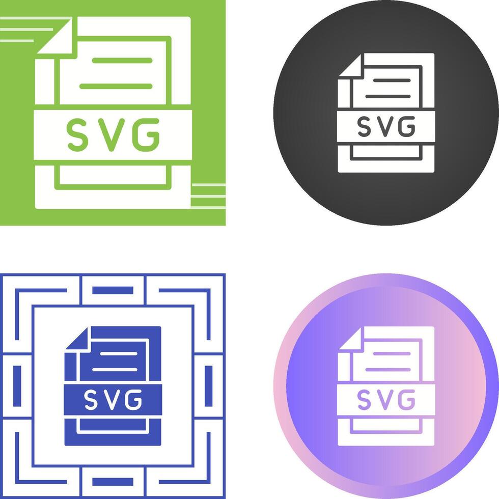 svg archivo vector icono