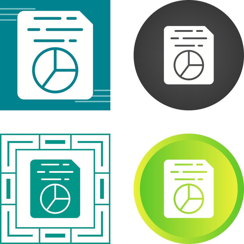 Document Insert Diagram Vector Icon