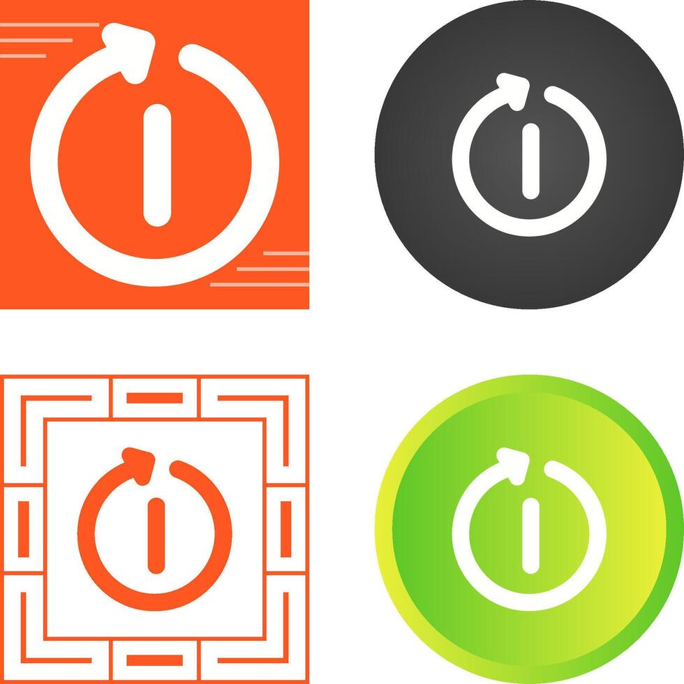 Restart Vector Icon