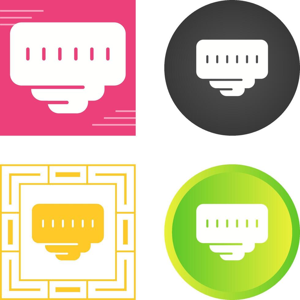 Ethernet Port Vector Icon