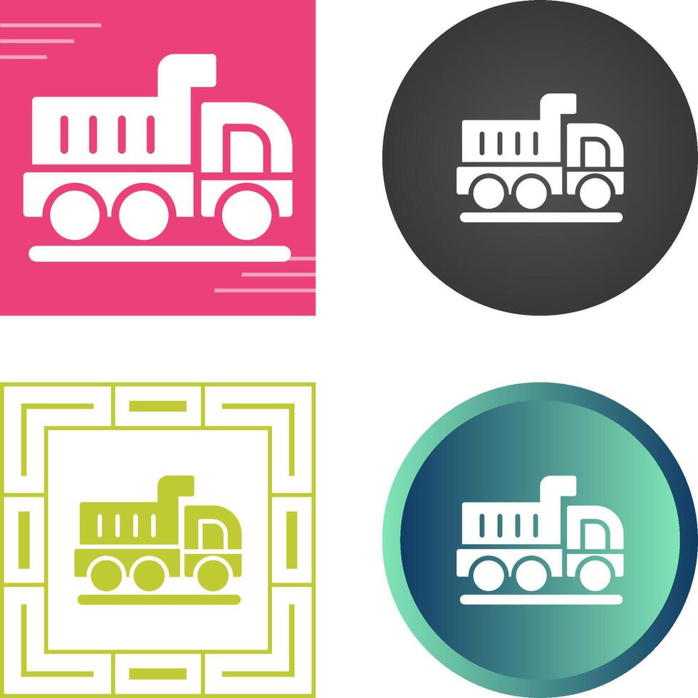 Dump Truck Vector Icon