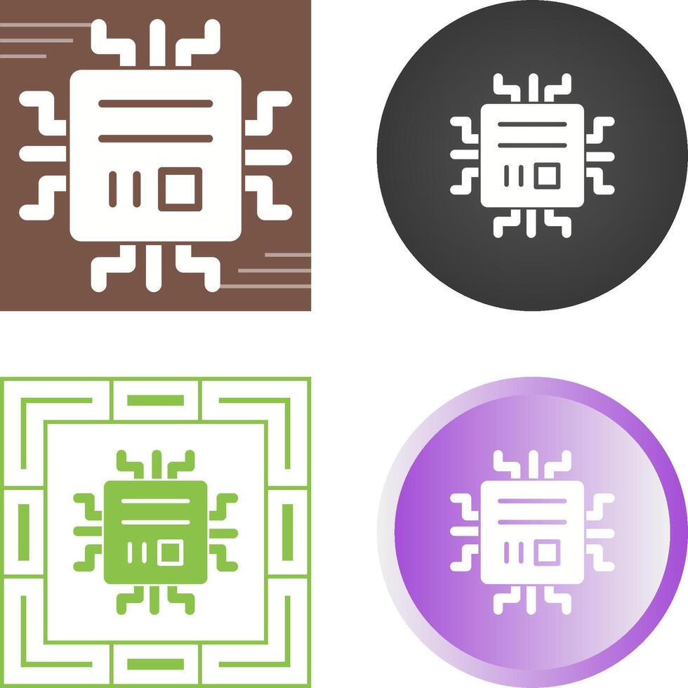 Microchip Vector Icon