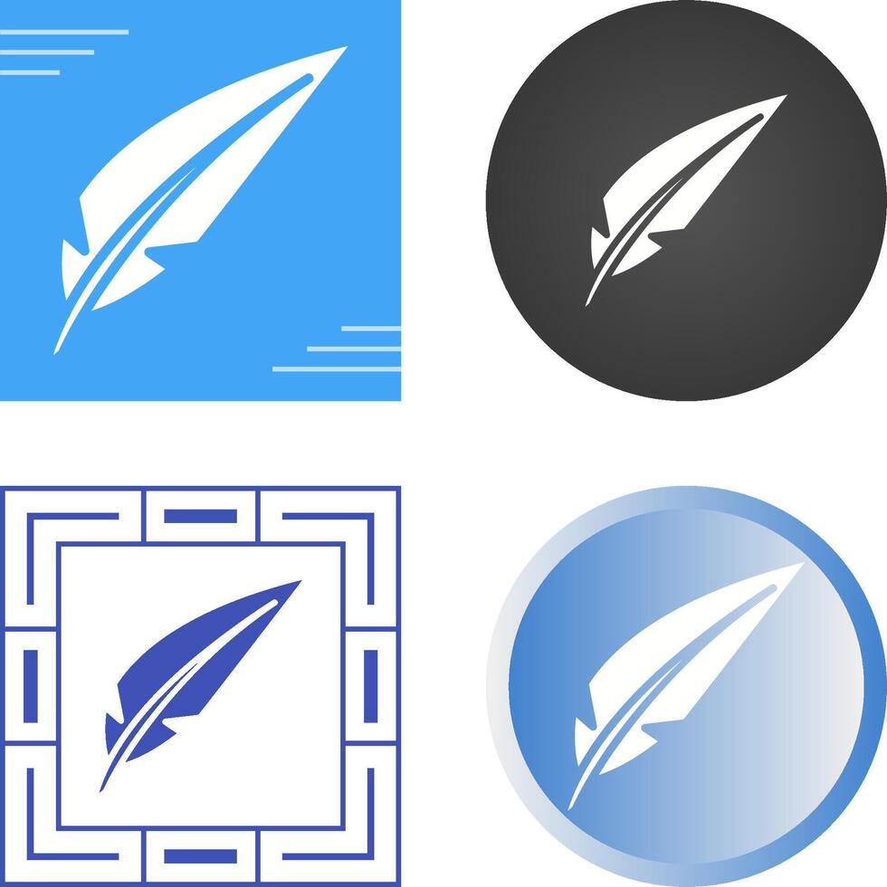 Quill pen Vector Icon