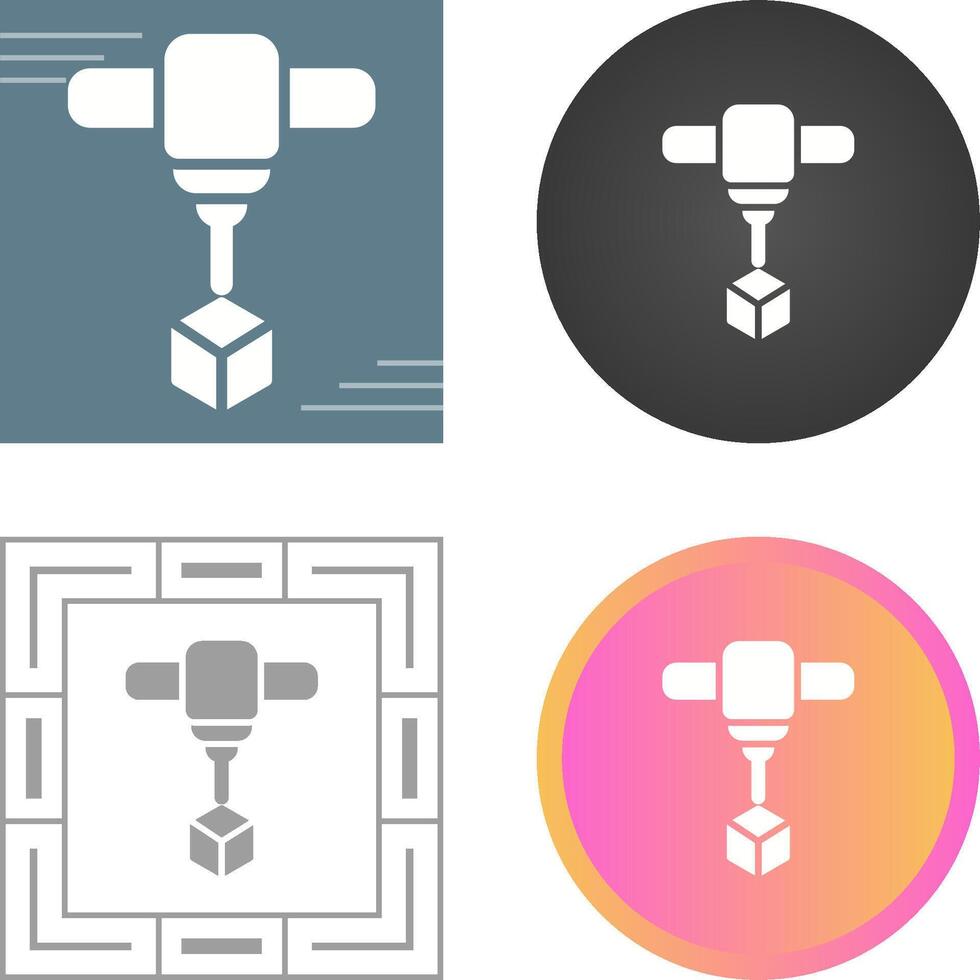 3d Printing Vector Icon