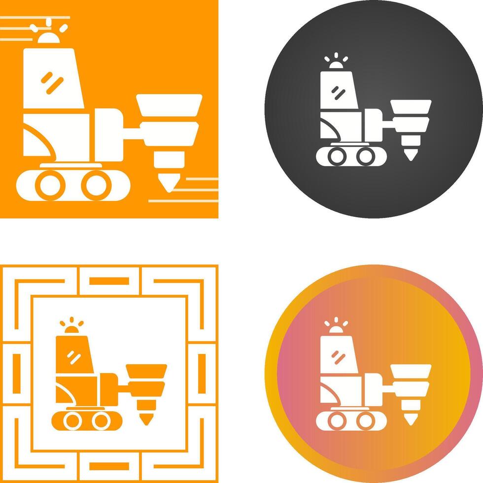 Drilling Machine Vector Icon