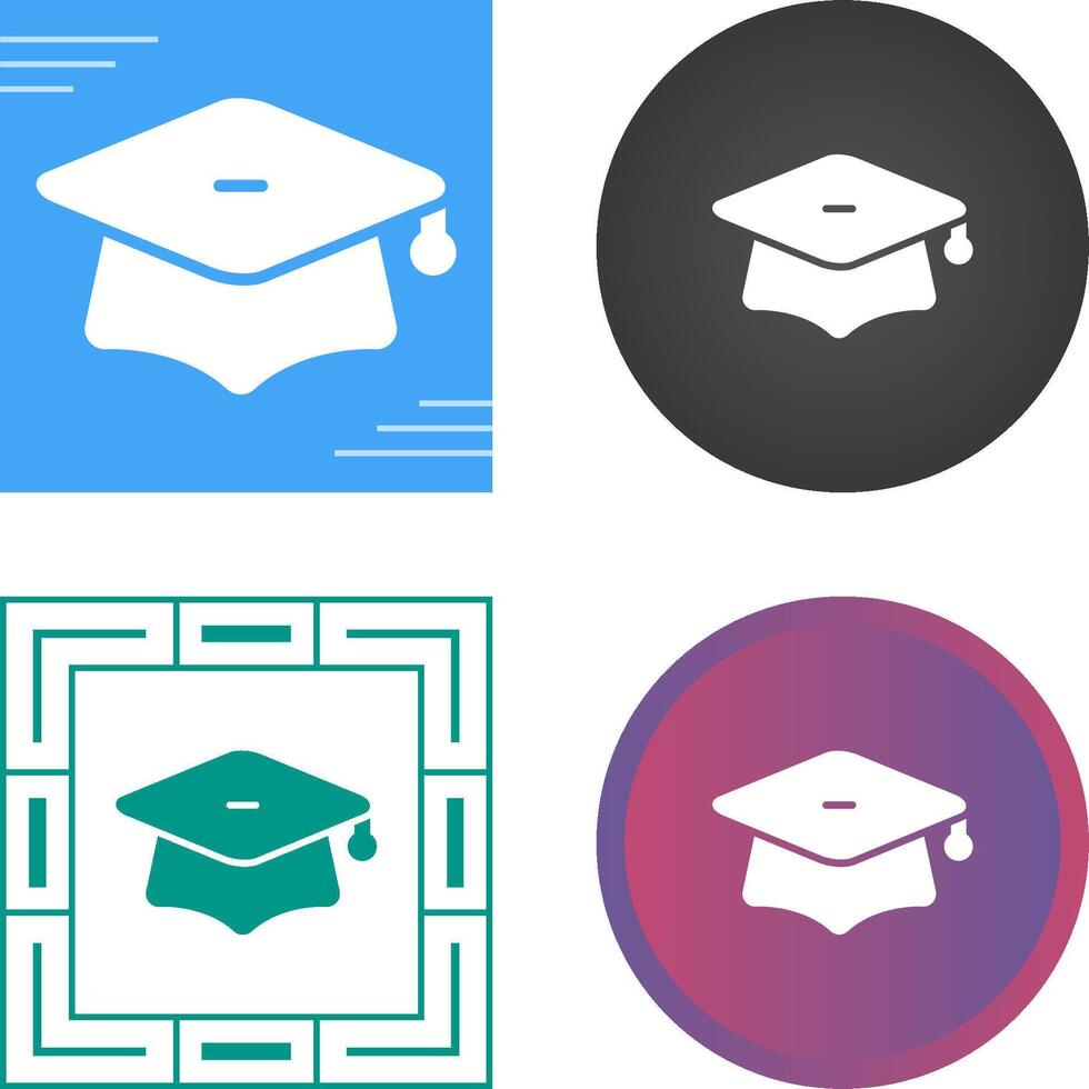 Graduation Cap Vector Icon