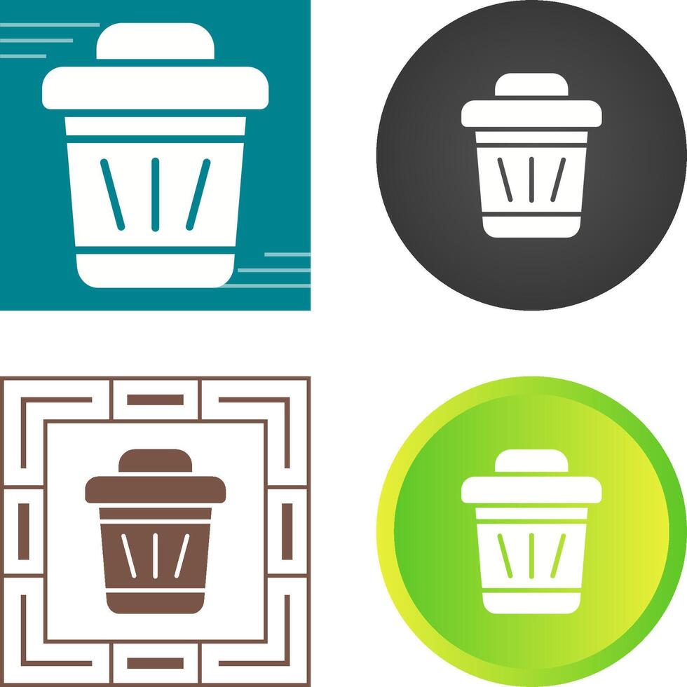 Trash Vector Icon