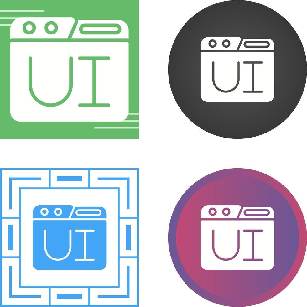 usuario interfaz vector icono