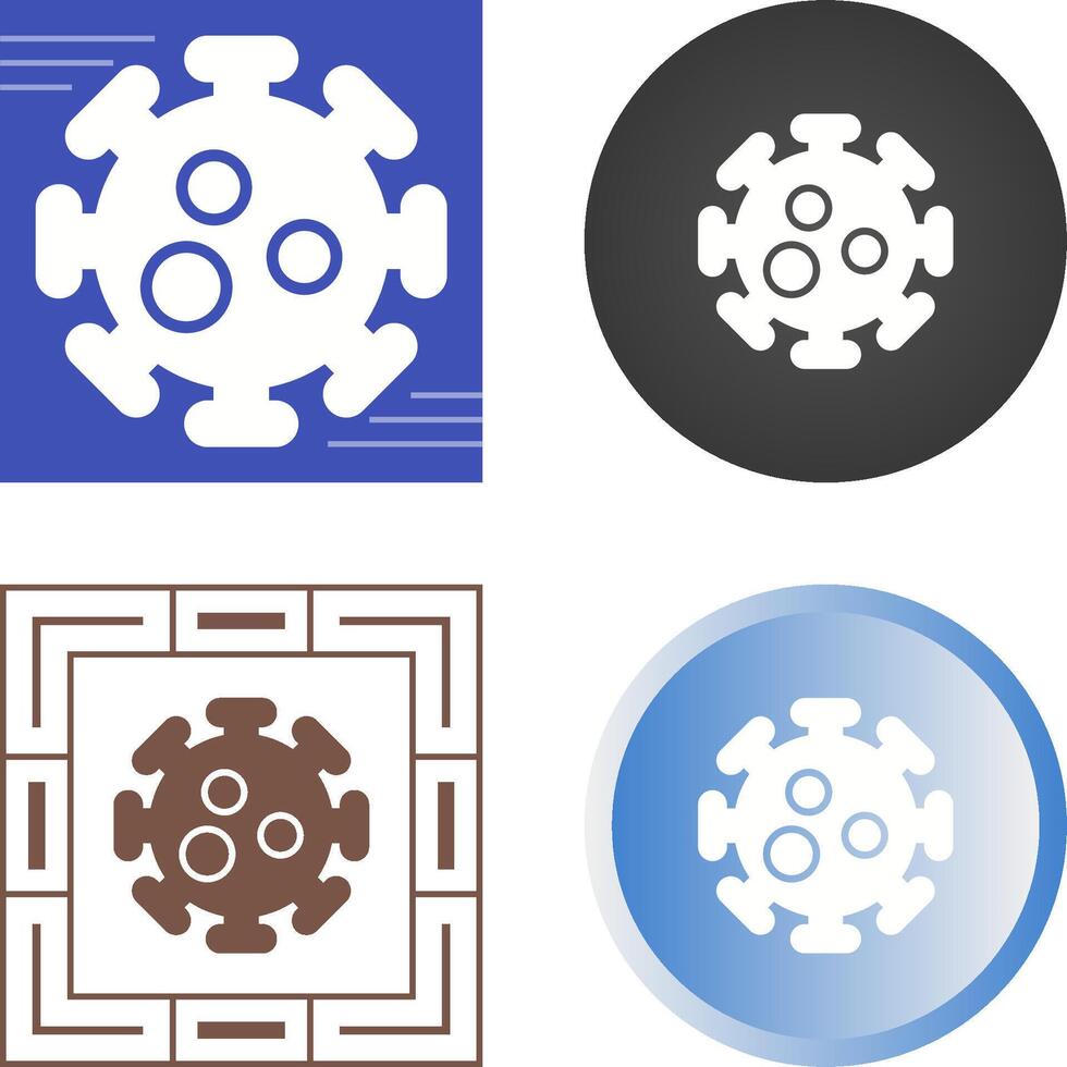 Virus Vector Icon