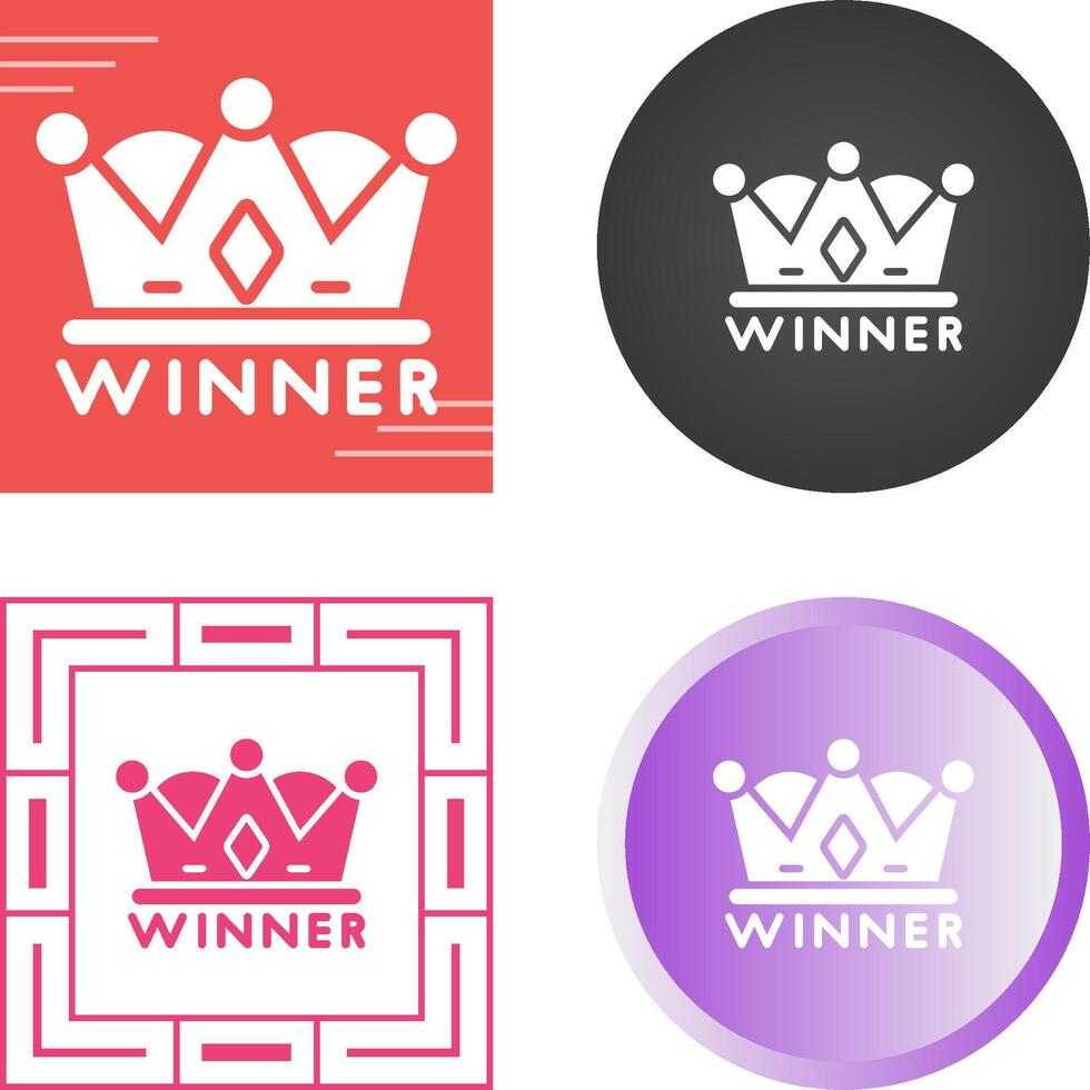 Winner Vector Icon