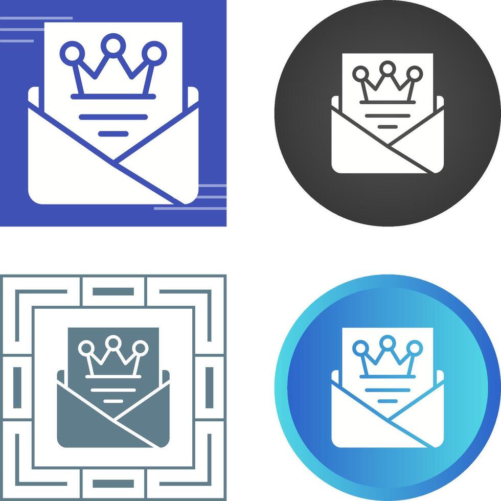 Letter Vector Icon