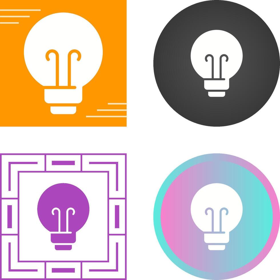 Lightbulb Vector Icon