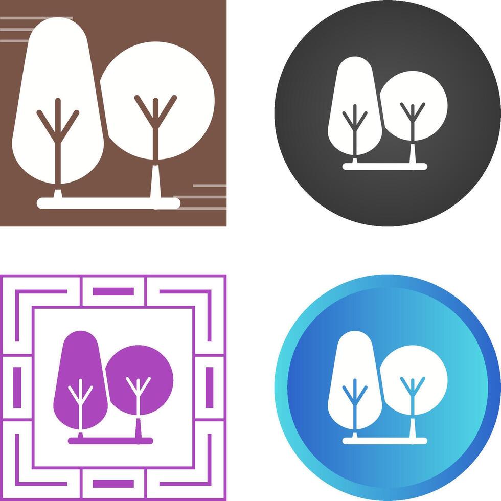 Trees Vector Icon