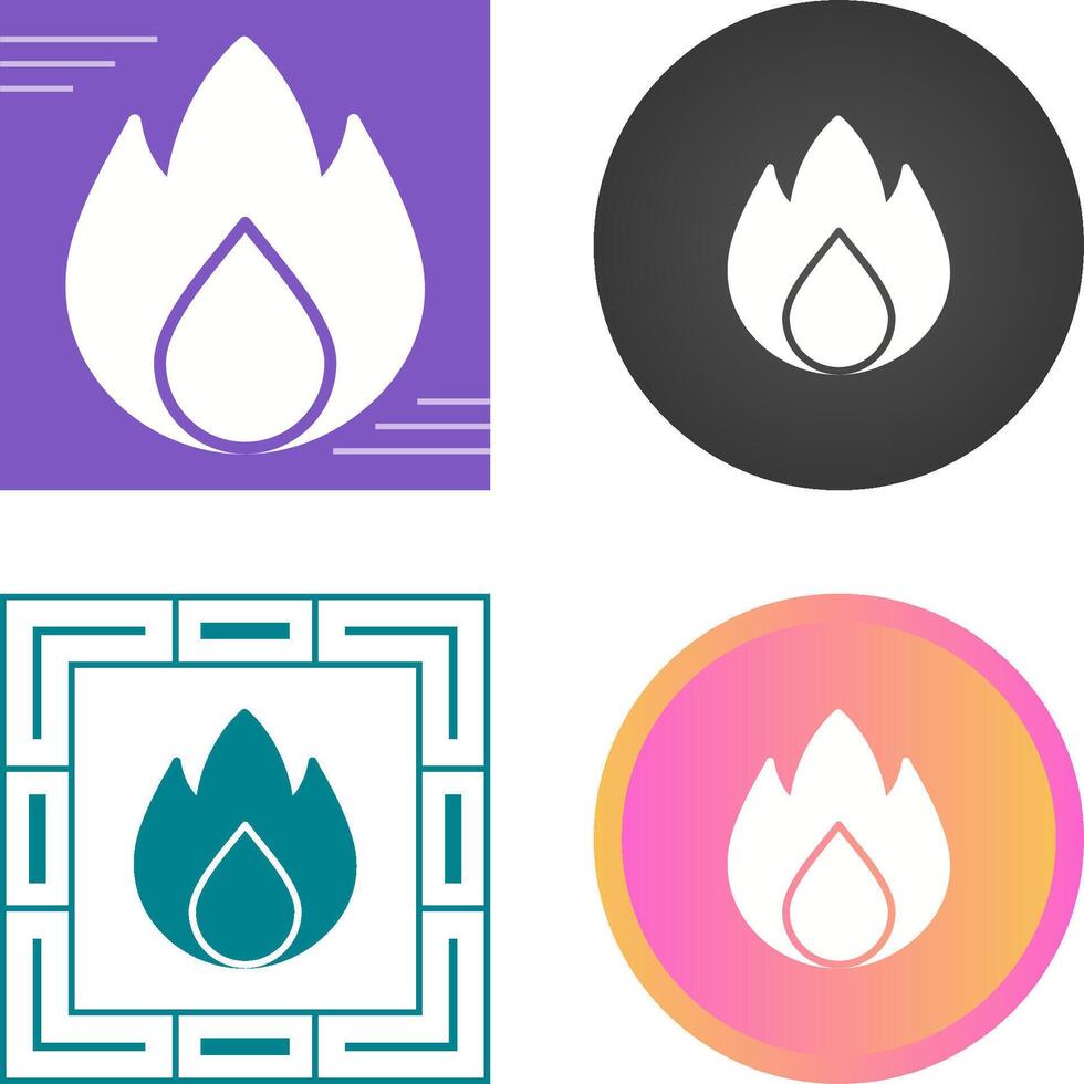 Flame Vector Icon