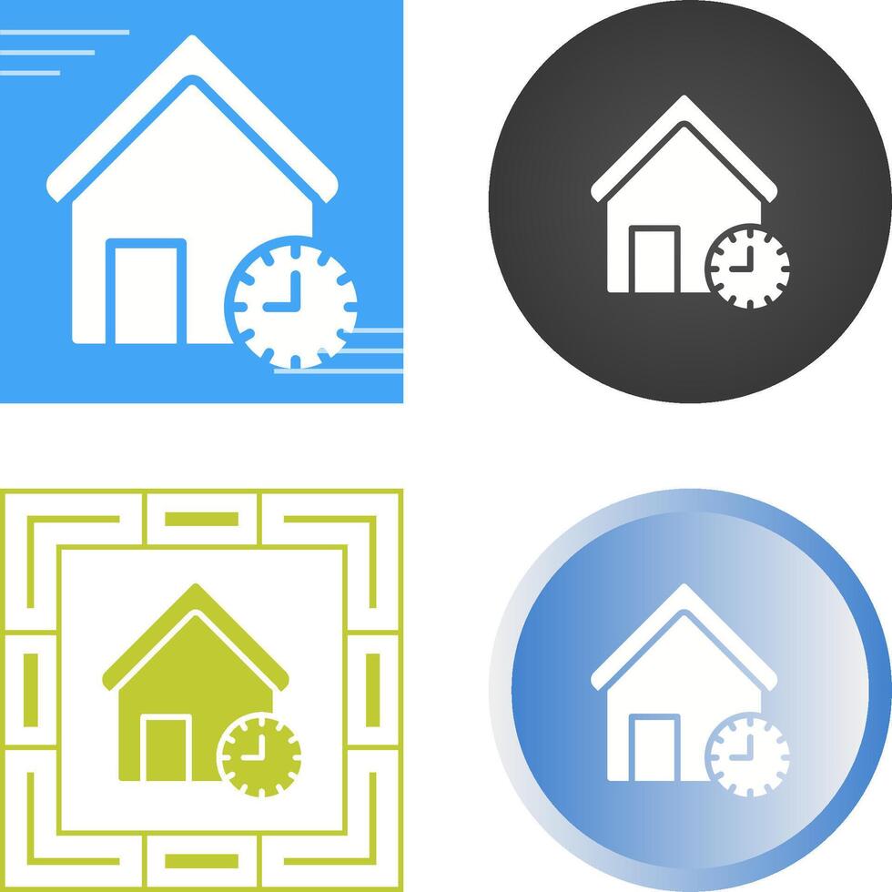 Construction Delay Vector Icon