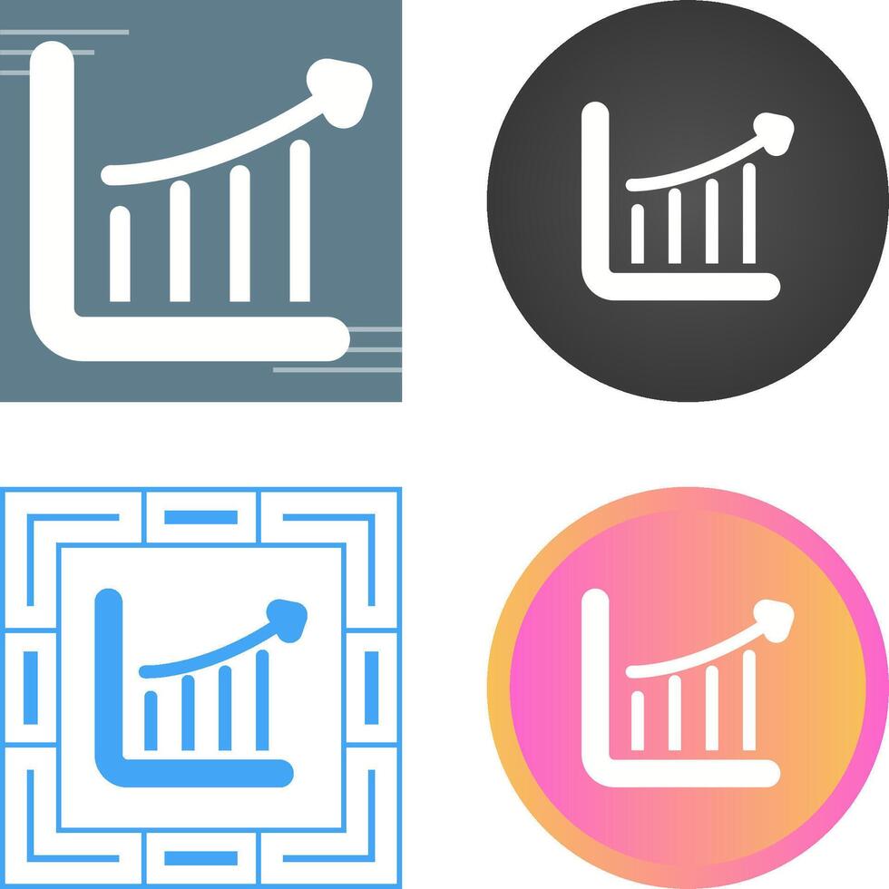 Chart Arrow Grow Vector Icon