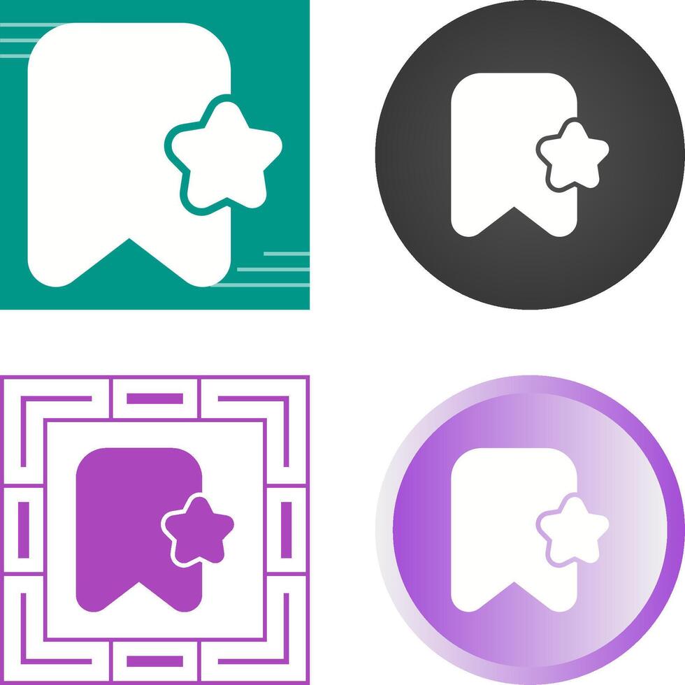 Bookmark Vector Icon