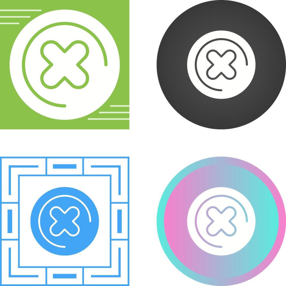 Cross Vector Icon