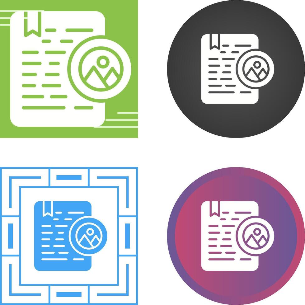 Document Thumbnail Vector Icon