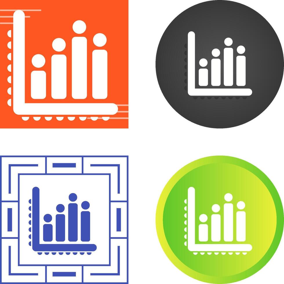 Bar Chart Vector Icon