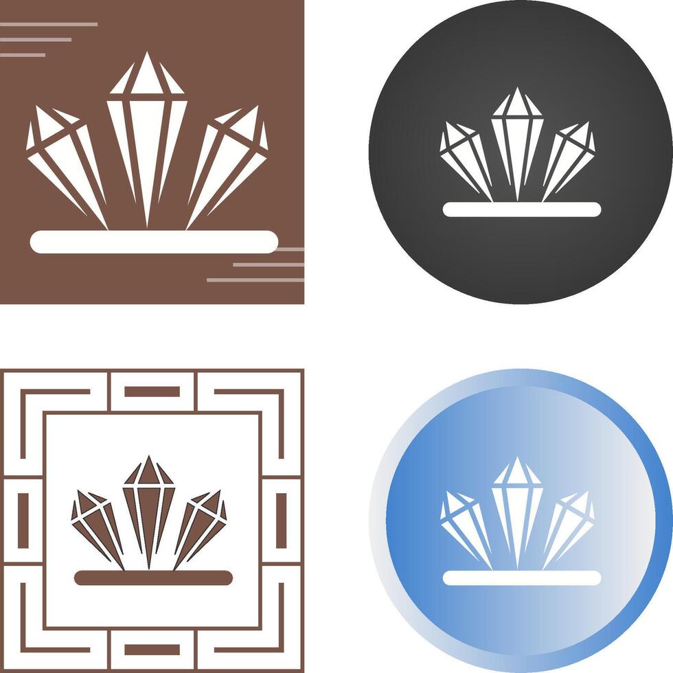Crystal Vector Icon
