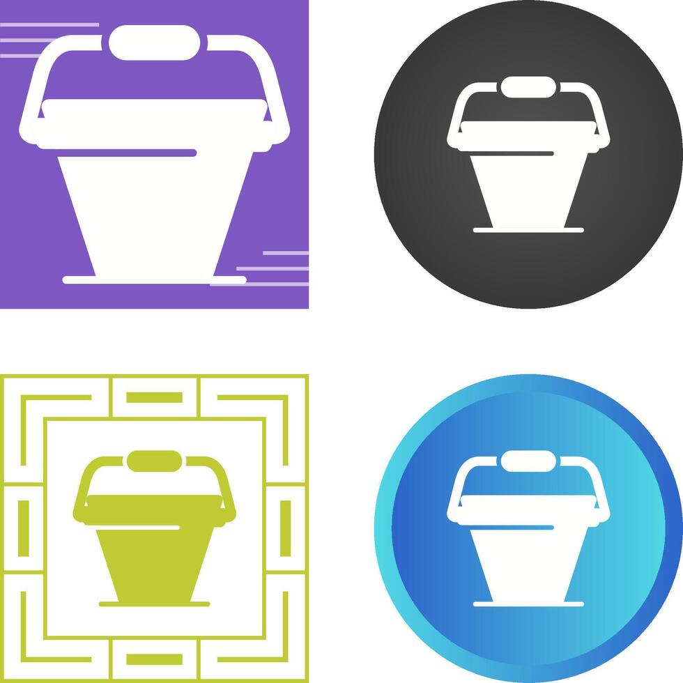 Bucket Vector Icon