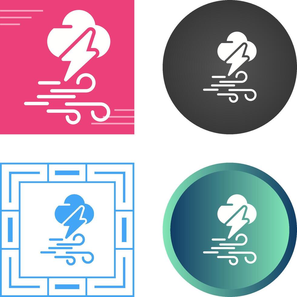 Storm Vector Icon