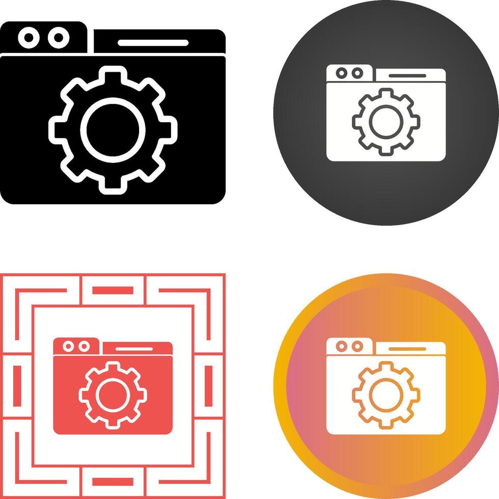 Browser Vector Icon