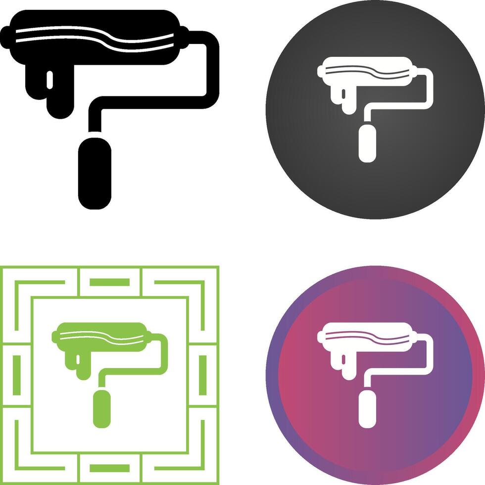 Paint Roller Vector Icon