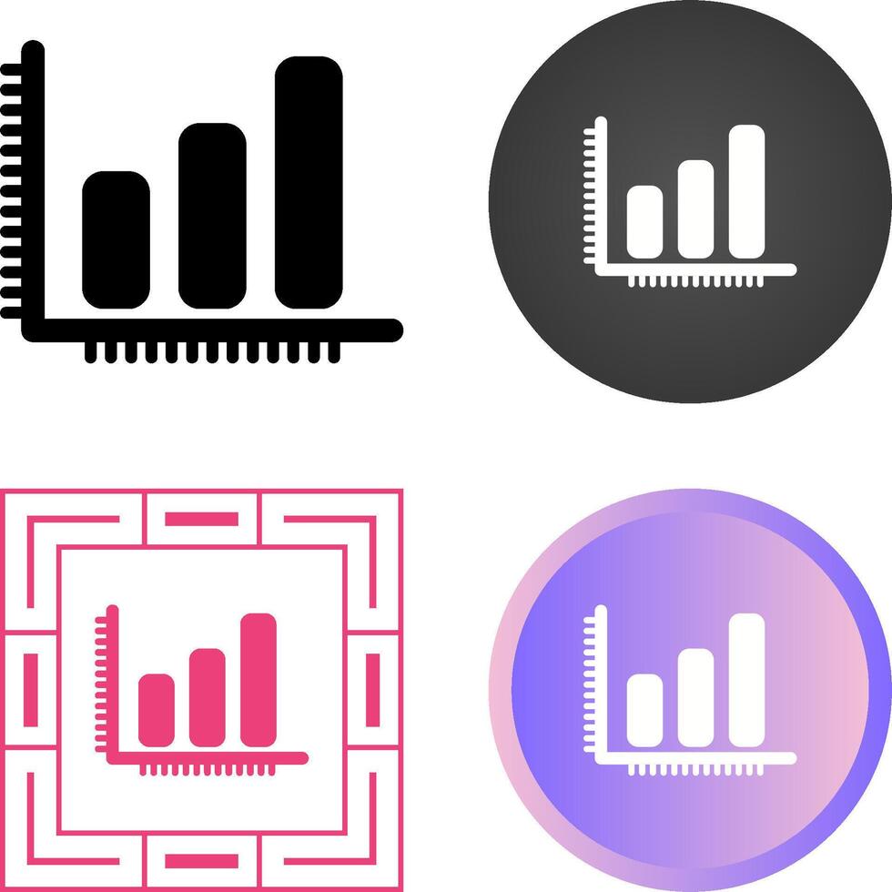 Bar Chart Vector Icon