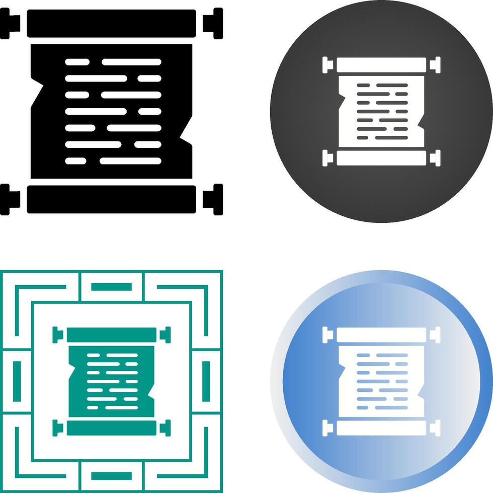 Scroll Vector Icon