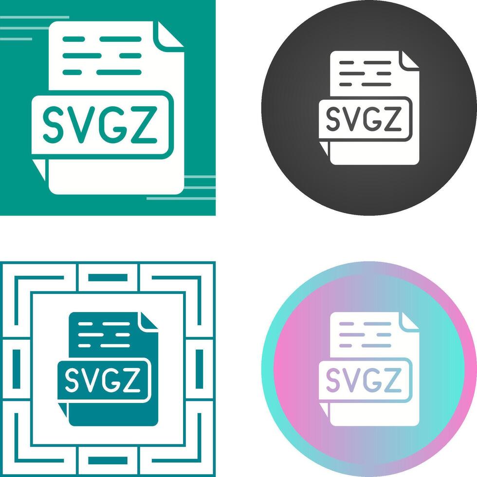 SVGZ Vector Icon