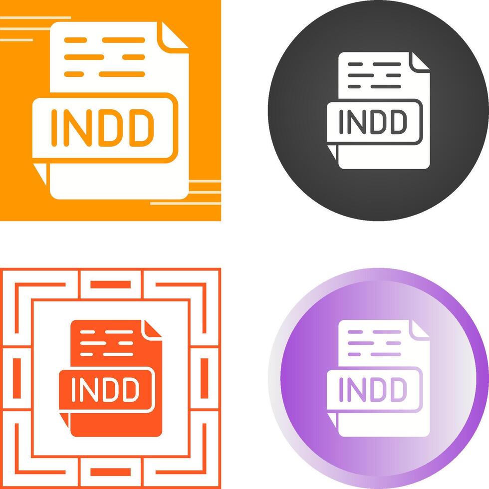 indd vector icono