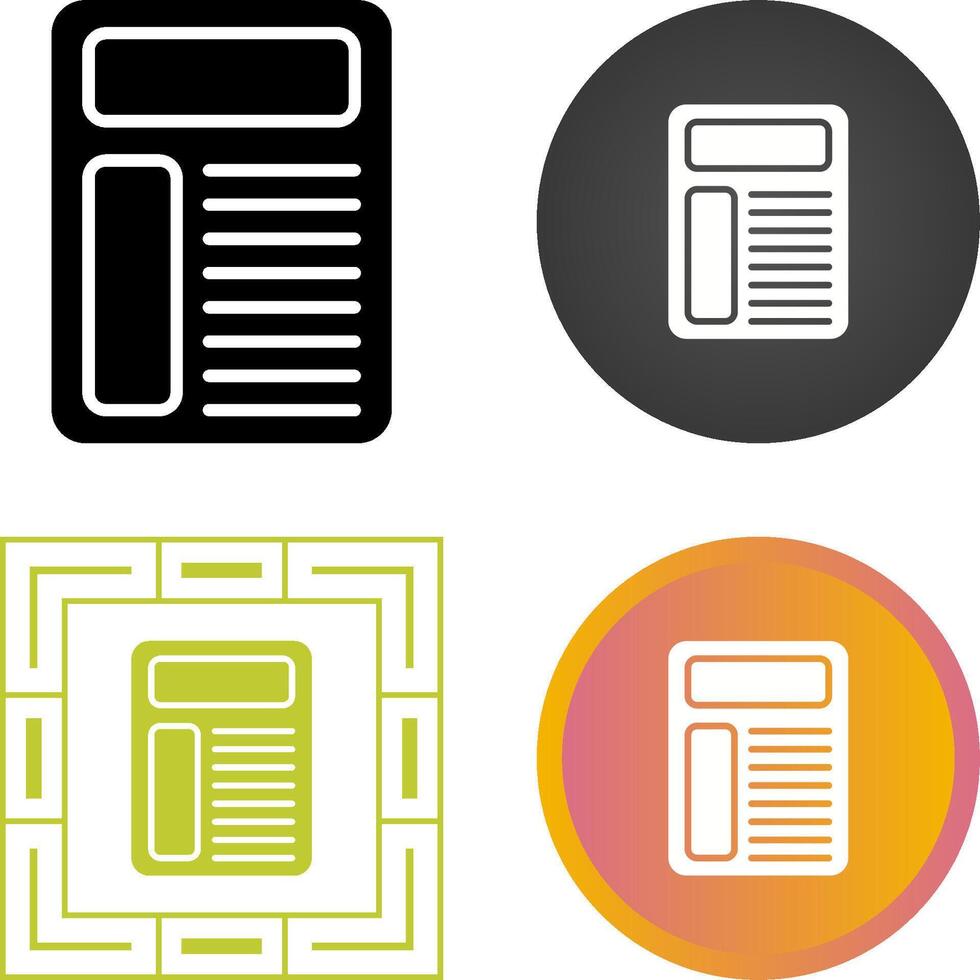 Document Vector Icon