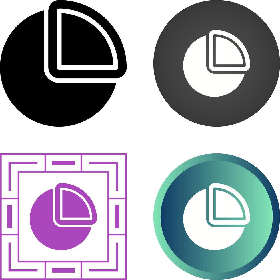 Pie Chart Vector Icon