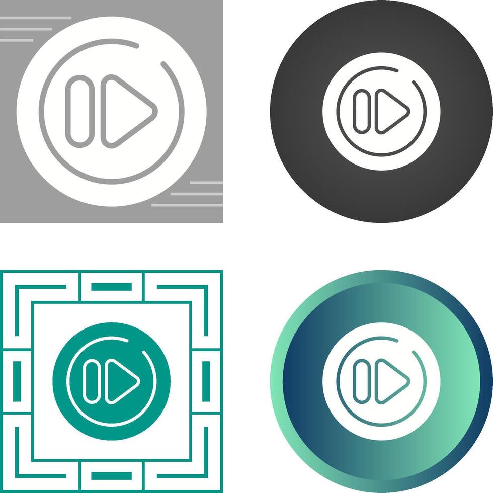 Next Track Circle Vector Icon