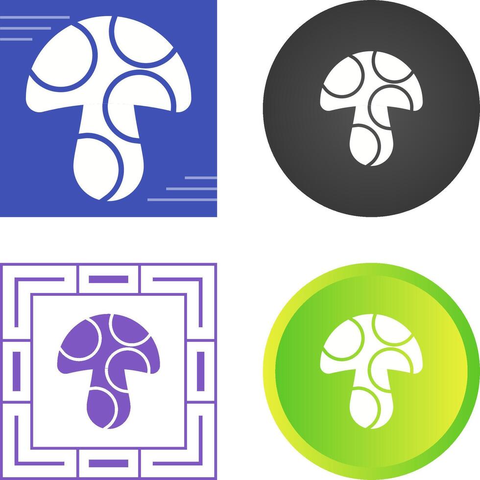 Mushroom Vector Icon