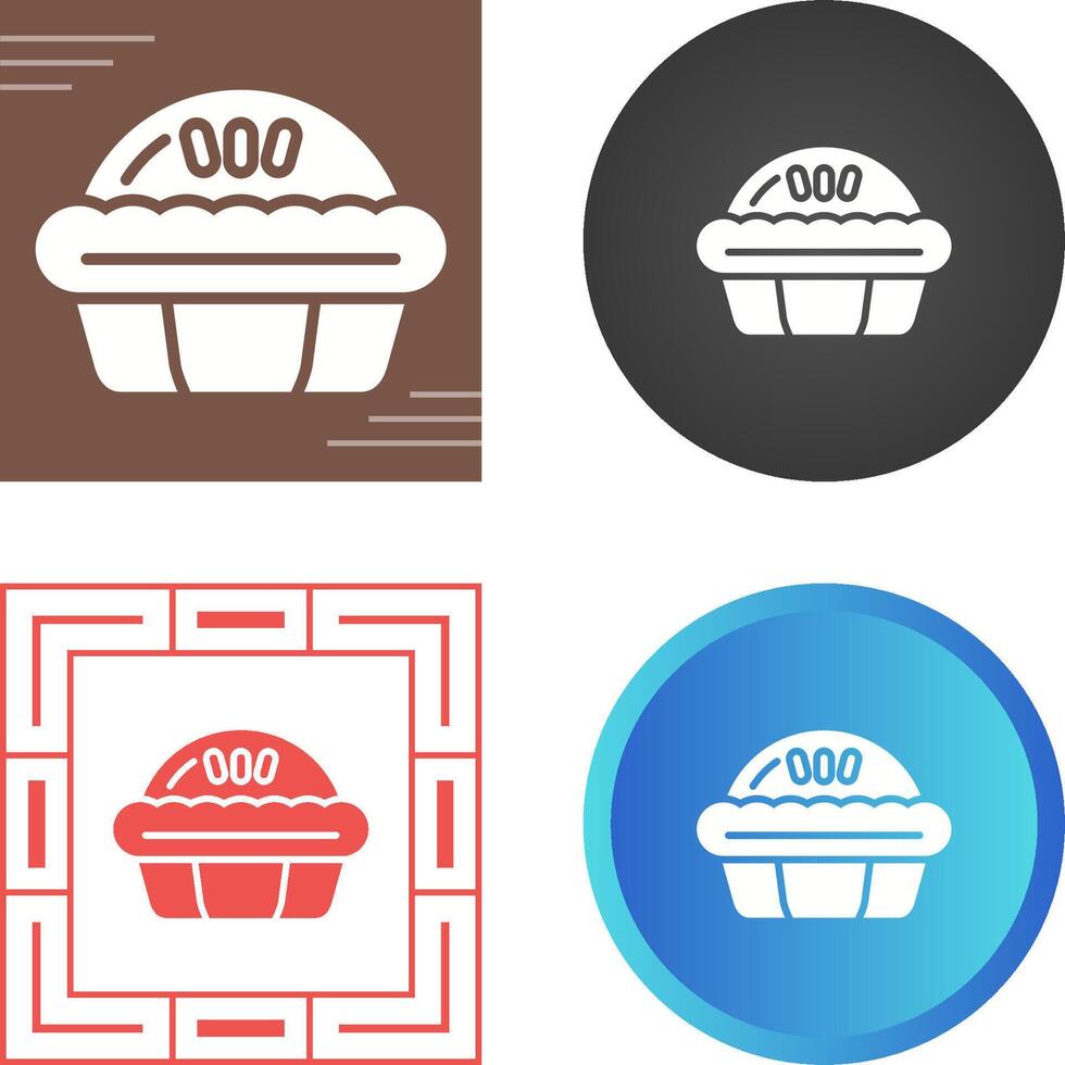 Pie Vector Icon