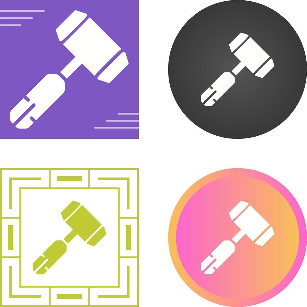 Electrician's Hammer Vector Icon