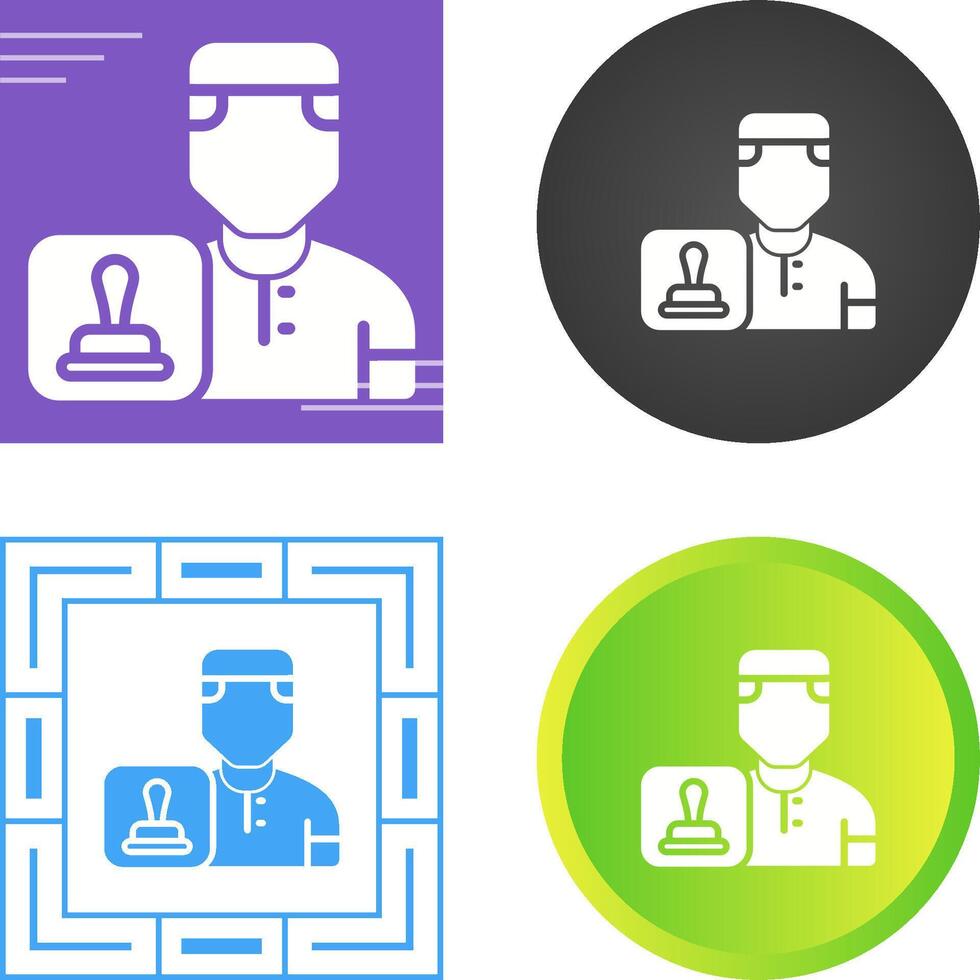 Legal Advisor Vector Icon