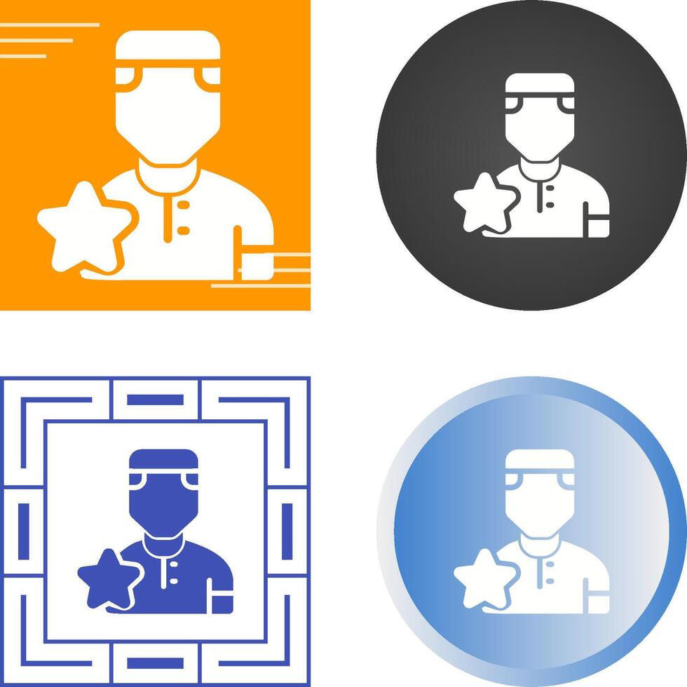 Rockstar Vector Icon