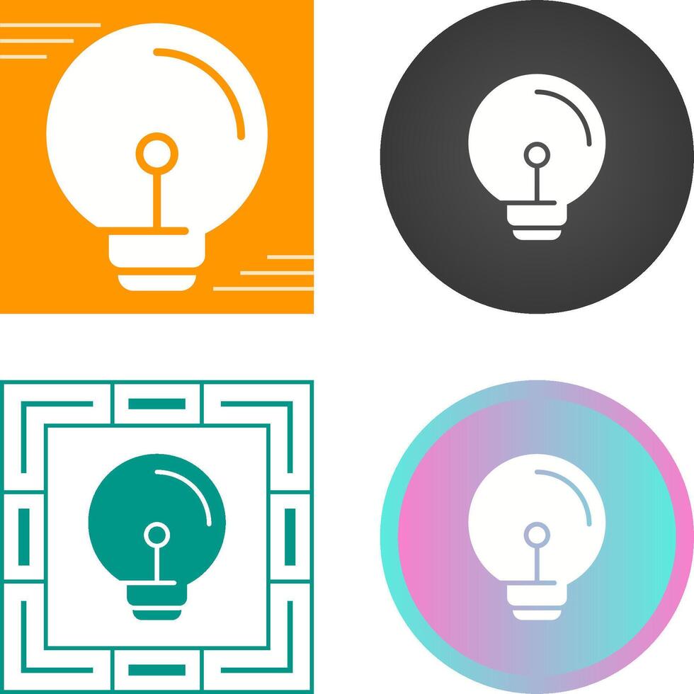Light Bulb Vector Icon