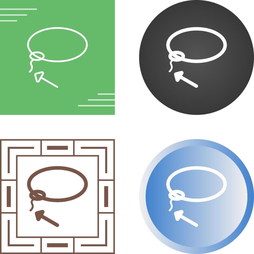Lasso Vector Icon
