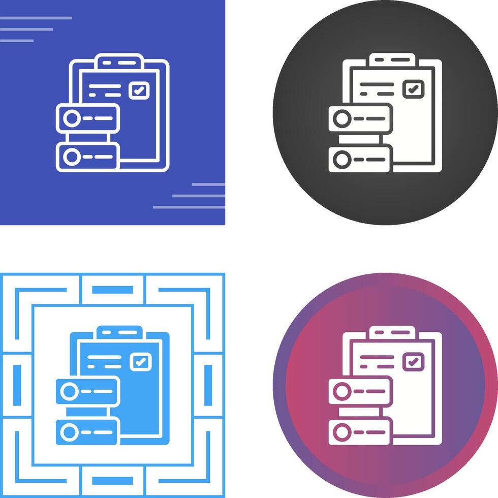 Data Vector Icon