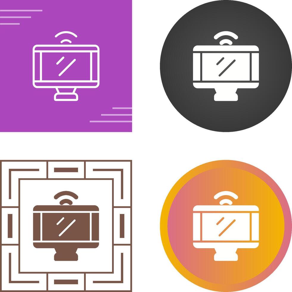 Monitor Vector Icon
