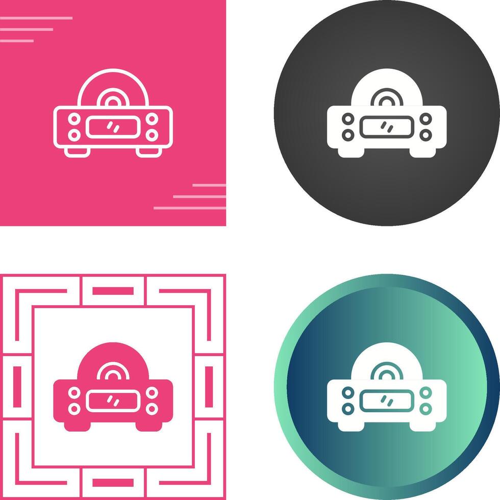 Cd Player Vector Icon